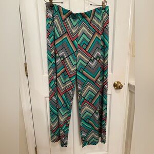 Valerie Stevens Made in USA boho tropical pants